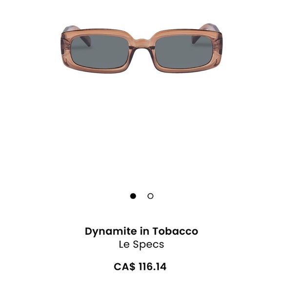 Le specs dynamite tabacco brown sunglasses - Picture 5 of 7